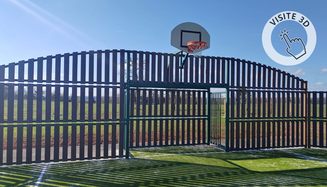 Structure en plastique recyclé